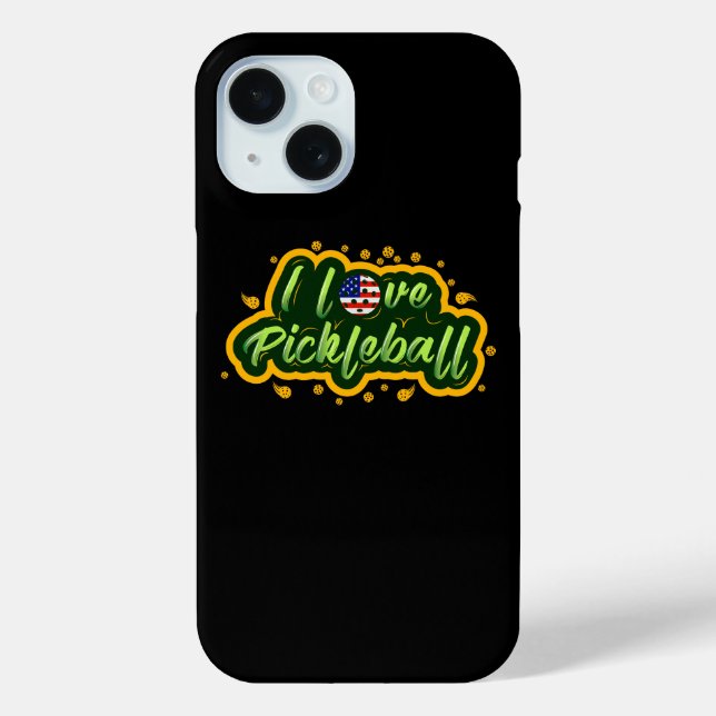Picklers USA ball - Pickleball Case-Mate iPhone C Case-Mate iPhone Case (Back)