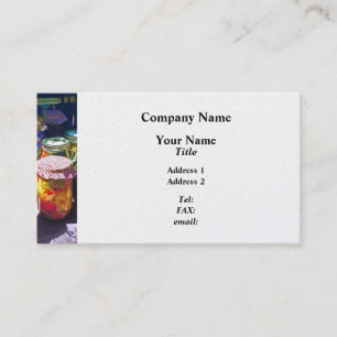 Pickles and Jellies Business Card