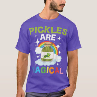 Pickles Are Magical Pickle Vegetarian Vegetable F T-Shirt