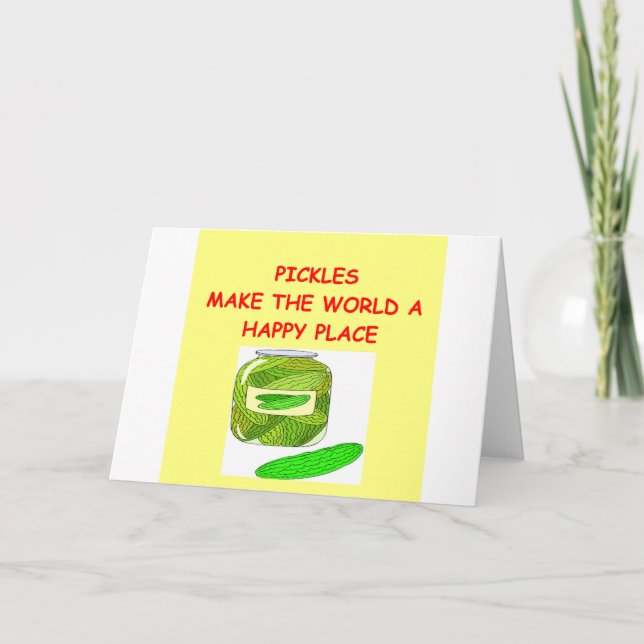 pickles card (Front)