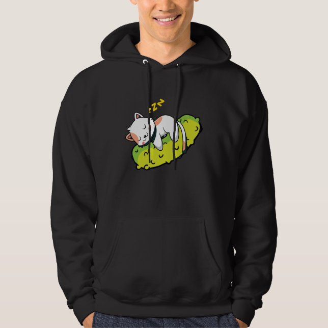 Pickles Cat Cucumber Gherkin Children Hoodie (Front)