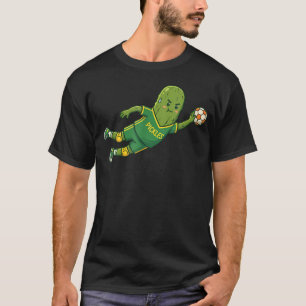 Pickles Funny Soccer Goalie Cartoon T-Shirt