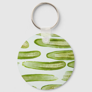 Pickles Green Keychain