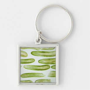 Pickles Green Keychain