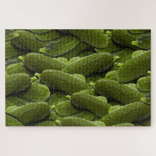 Pickles Impossible Super Hard Challenging Foodie Jigsaw Puzzle