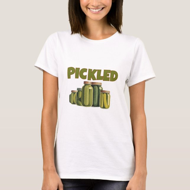Pickles jars funnyT-Shirt T-Shirt (Front)