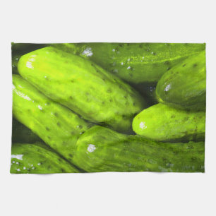 Pickles Love Green Pickles Kitchen Towel