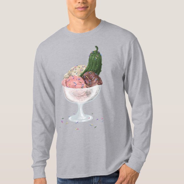 Pickles n Ice Cream T-Shirt (Front)
