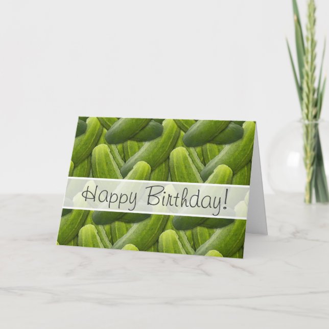 Pickles; Pickle Card (Front)