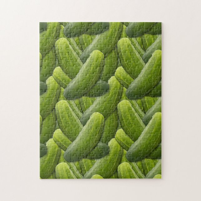 Pickles; Pickle Jigsaw Puzzle (Vertical)
