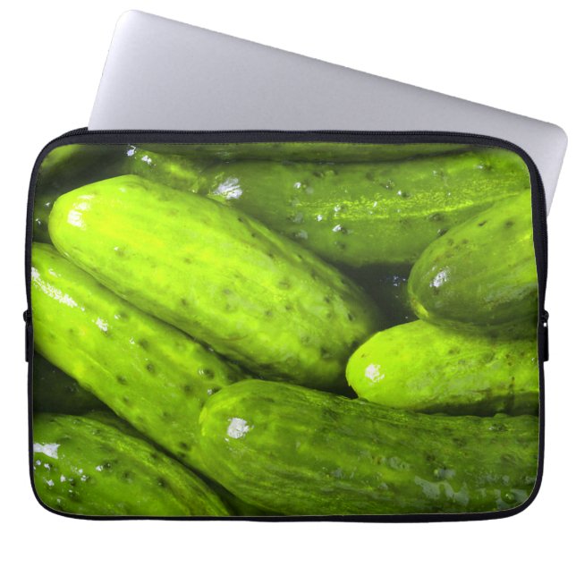 Pickles Pickle Lover Gift Pickle Ball Personalize Laptop Sleeve (Front)
