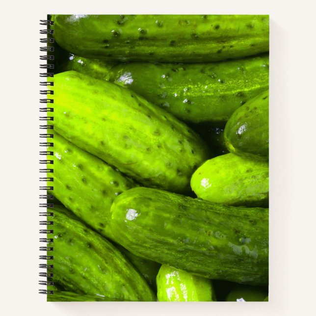 Pickles Pickle Lover Gift Pickle Ball Personalize Notebook (Front)