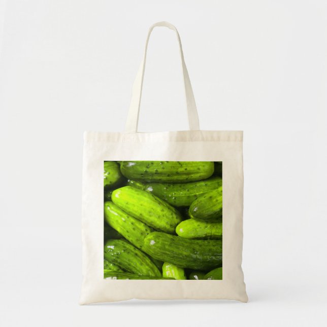Pickles Pickle Lover Gift Pickle Ball Personalize Tote Bag (Front)