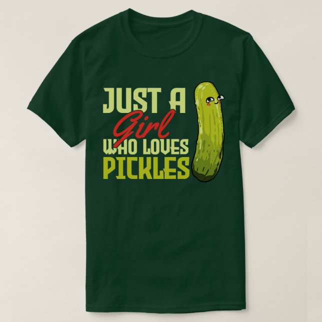 Pickles Pickle Lover T-Shirt (Design Front)