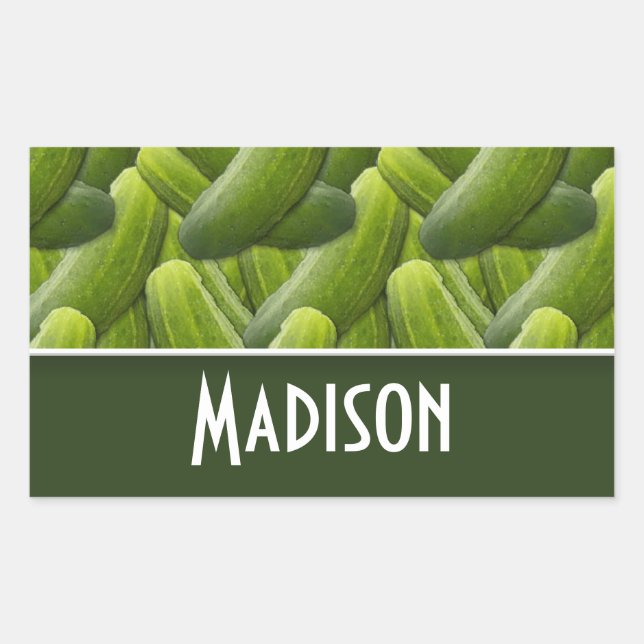 Pickles; Pickle Pattern Sticker (Front)