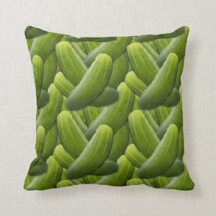 Pickles; Pickle Throw Pillow