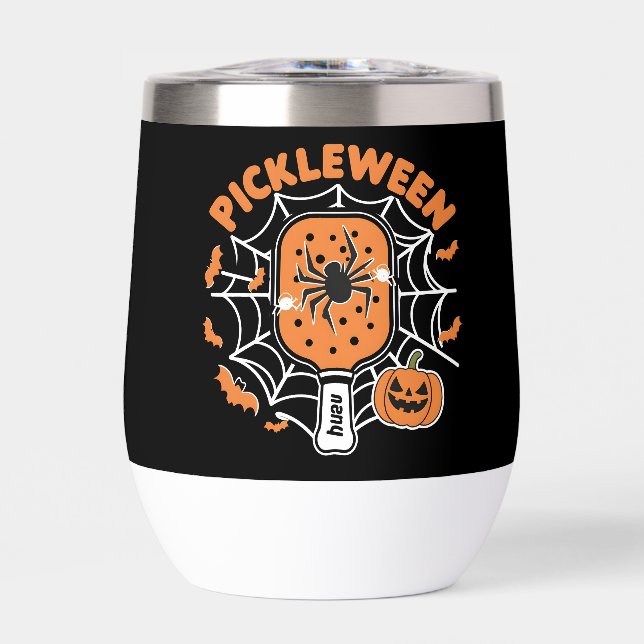 Pickleween Funny Éffrayant Halloween Pickleball Sp (Avant)