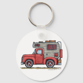 Pickup Truck Camper RV Key Chains