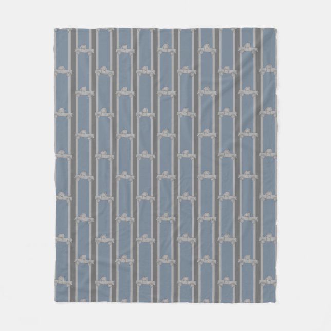 Pickup Truck Fleece Blanket (Front)