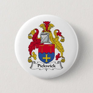 Pickwick Family Crest 2 Inch Round Button