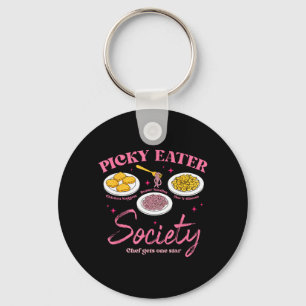 Picky Eater Society Chef Gets One Star Chicken Keychain
