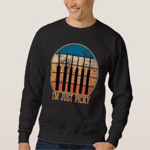 Picky Locksmith Lockpicking Tools Silhouette Lockp Sweatshirt