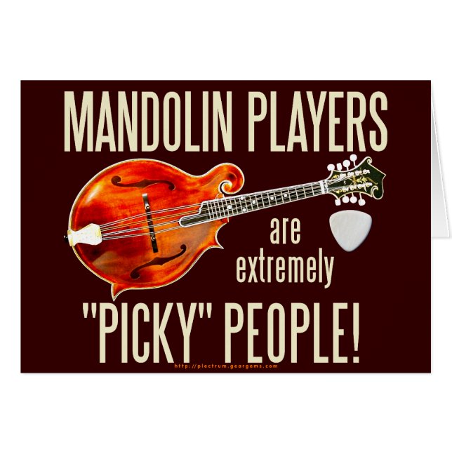 Picky Mandolinists (Front Horizontal)