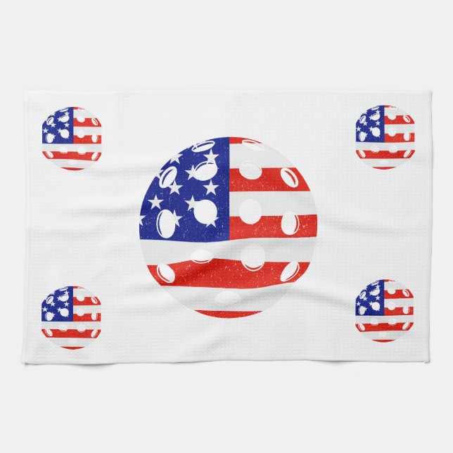 piclleball USA Kitchen Towel (Horizontal)