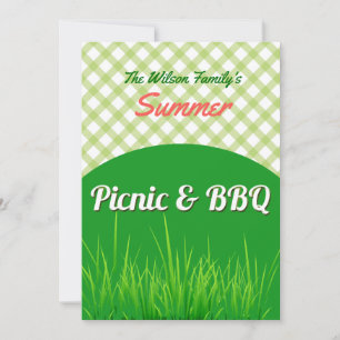 Picnic and BBQ Invitation