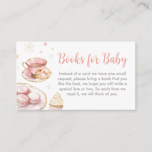 Picnic Baby Brunch Baby Shower Books for Baby Enclosure Card
