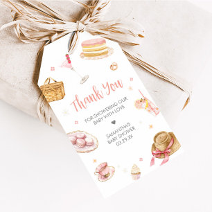 Picnic Baby Brunch Baby Shower Favour Tags