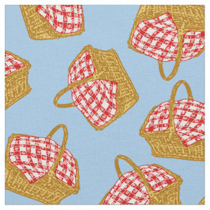 Picnic Basket Pattern Fabric