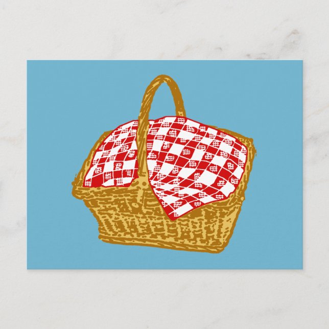 Picnic Basket Postcard (Front)