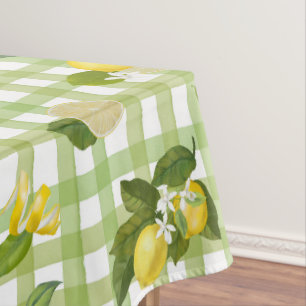  Picnic Citrus Mediterranean  Pattern  Tablecloth