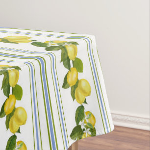  Picnic Citrus Mediterranean  Pattern  Tablecloth
