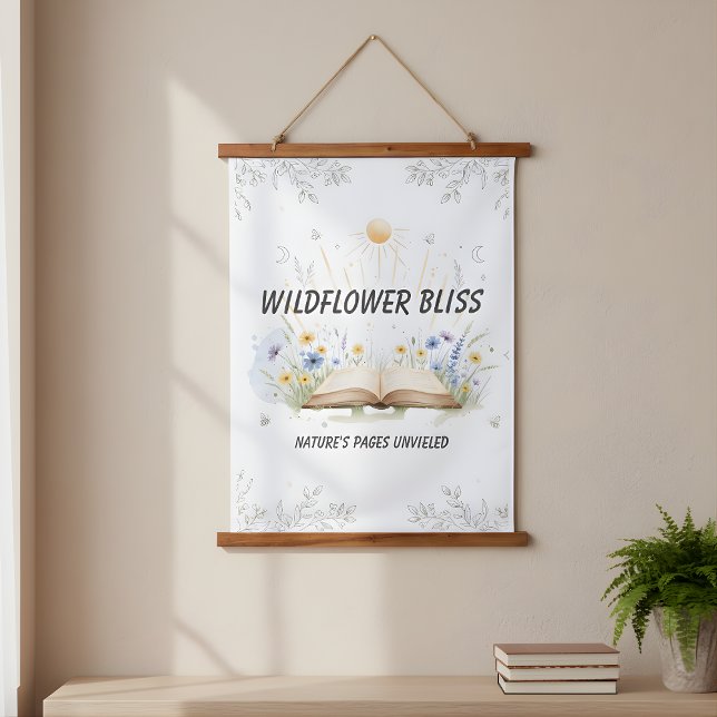 Picnic Day Flowers Tapestry (Picnics and Flowers Tapestry)