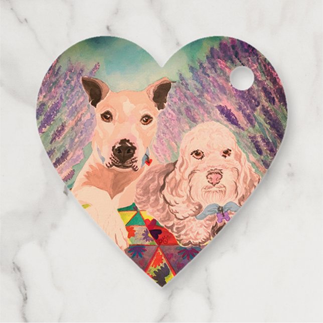 Picnic Dogs Favour Tags (Back)