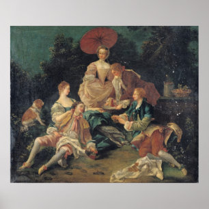 Picnic in a Park Poster