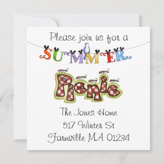 Picnic invite
