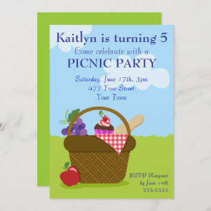 Picnic Party Invitation