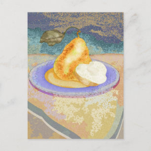 Picnic Pear Postcard
