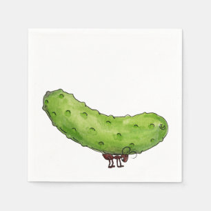 Picnic Pickle Napkin