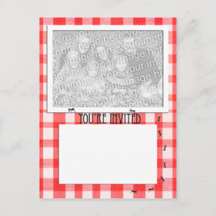 Picnic Theme Invitation Template