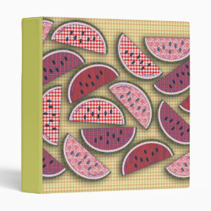 Picnic Watermelons Binder