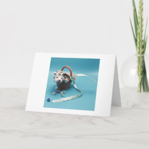 Picnic with a Little Dog Card