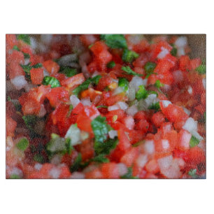 Pico De Gallo Cutting Board