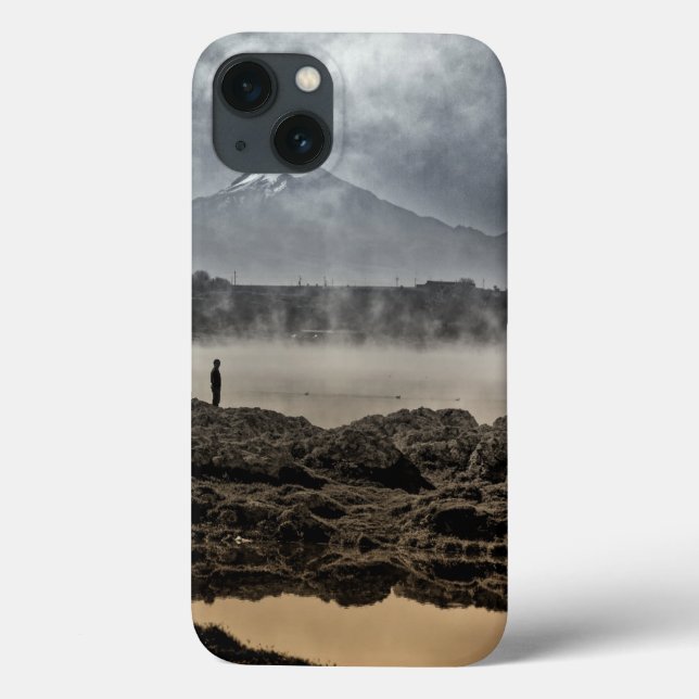 Pico De Orizaba From Achichic Lake In Puebla Case-Mate iPhone Case (Back)