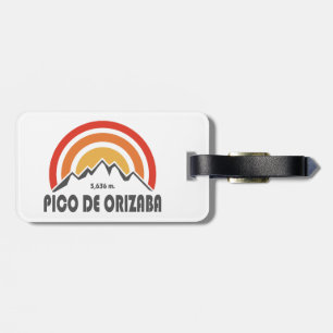 Pico de Orizaba Mexico Luggage Tag