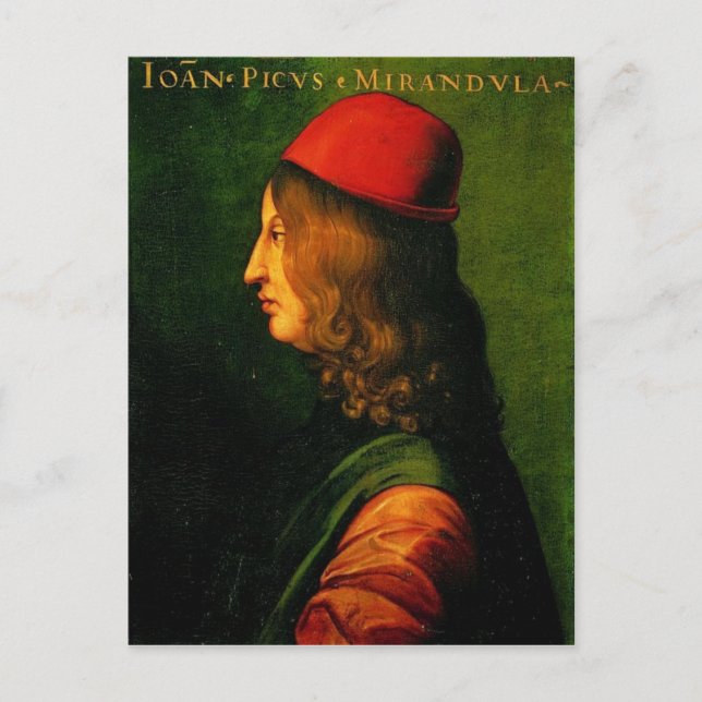 Pico della Mirandola Postcard (Front)