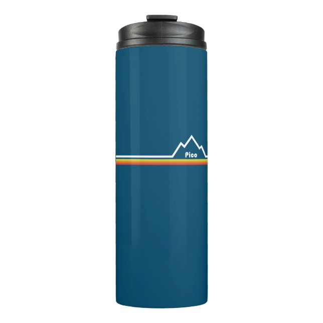 Pico Mountain Vermont Thermal Tumbler (Front)